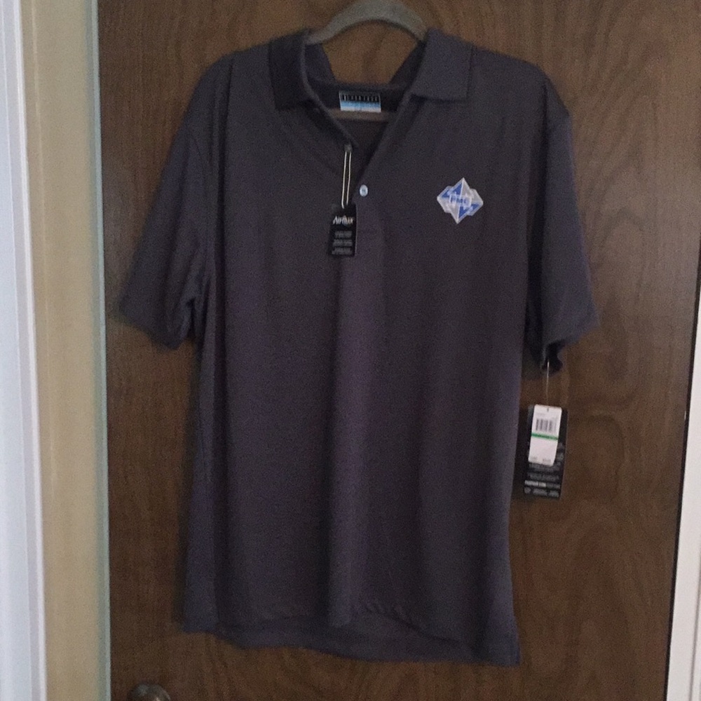 PGA tour Airflux Large men’s shirt gray brand new